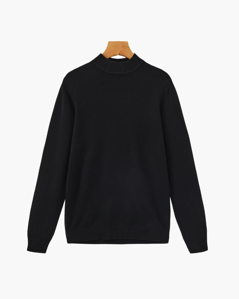 The Arden Mock Neck Jumper