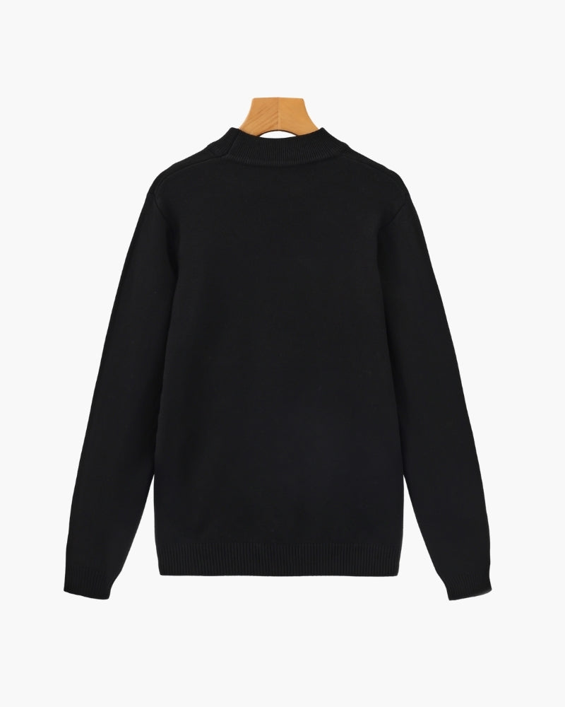 The Arden Mock Neck Jumper