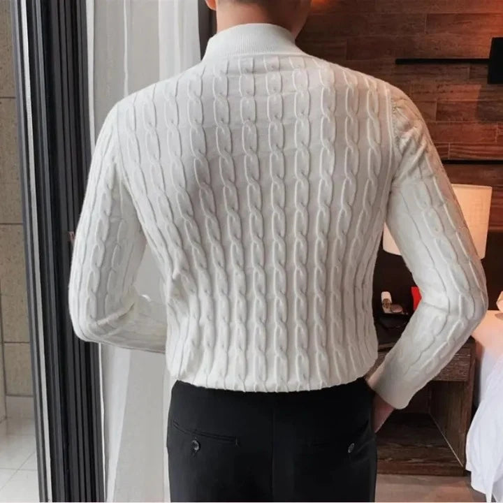 The Kilburn Cable Roll Neck