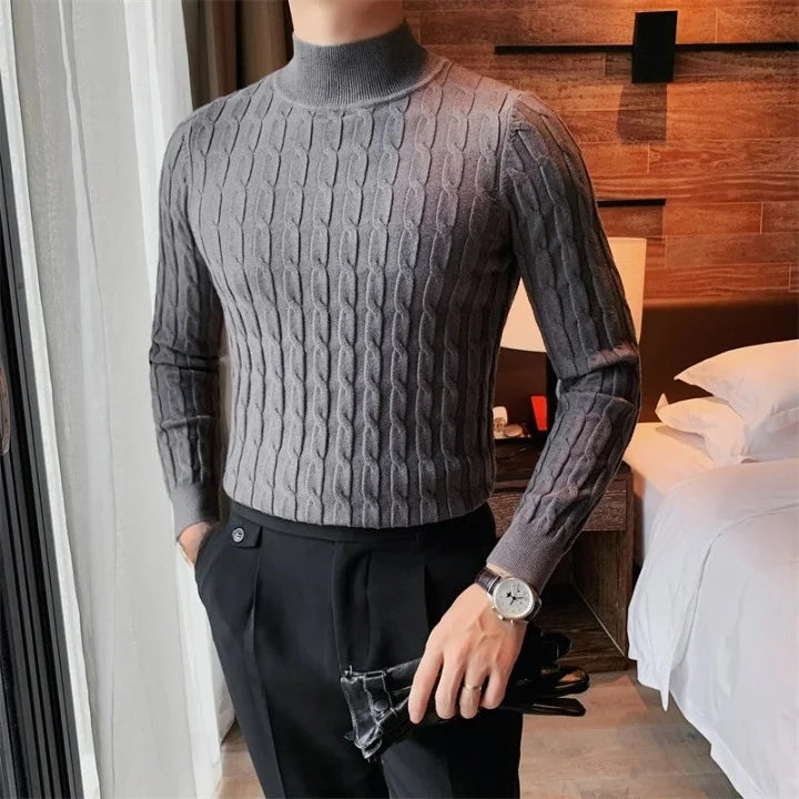 The Kilburn Cable Roll Neck