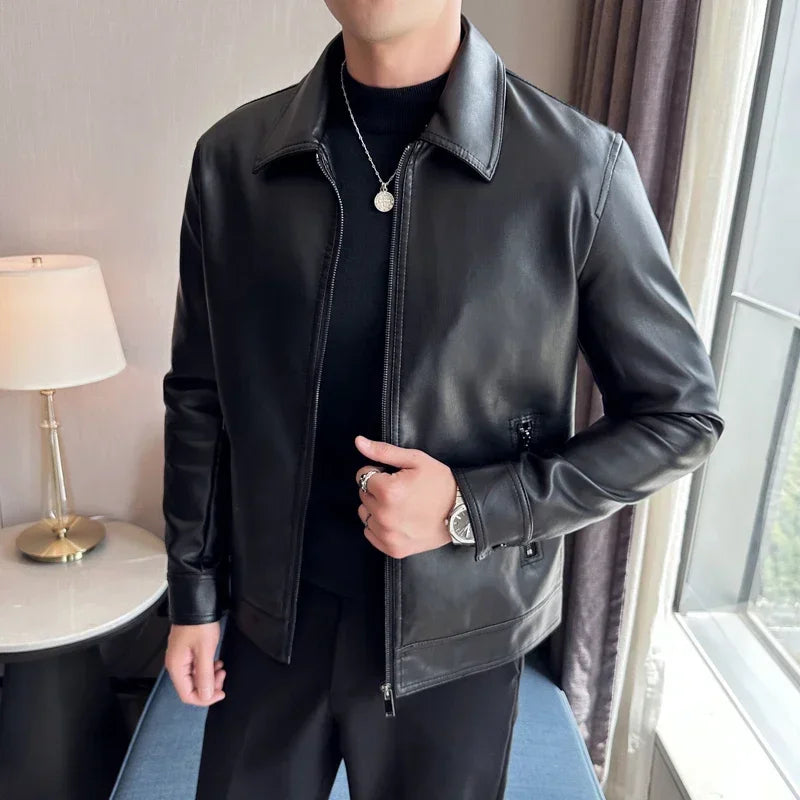The Hawksmoor Leather Jacket