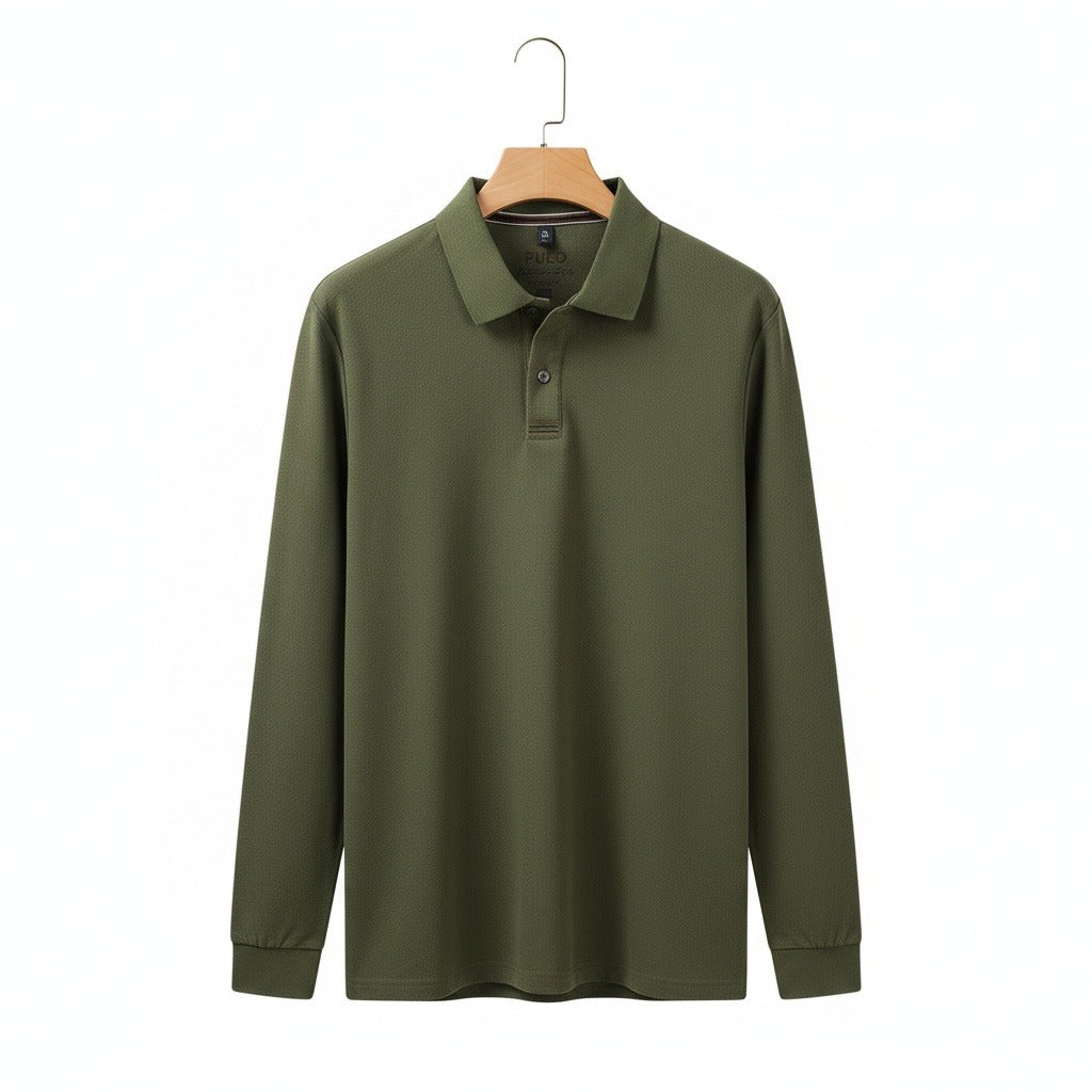 The Kensington Long Sleeve Polo