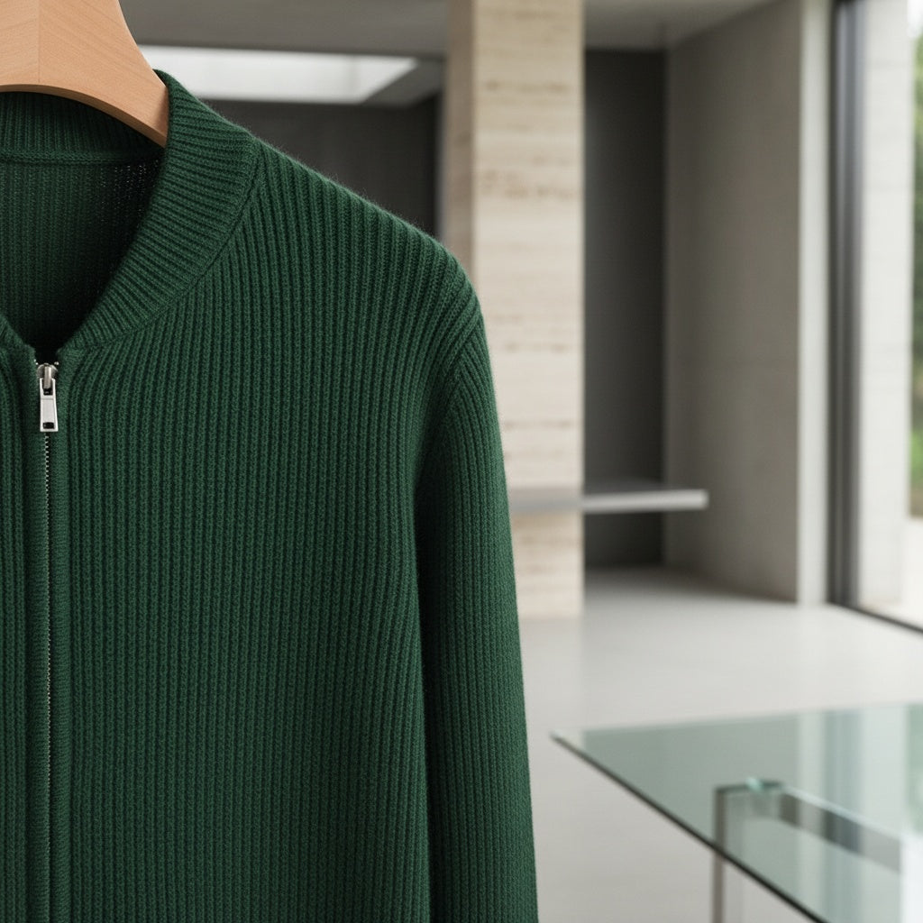 The Hartley Zip Cardigan