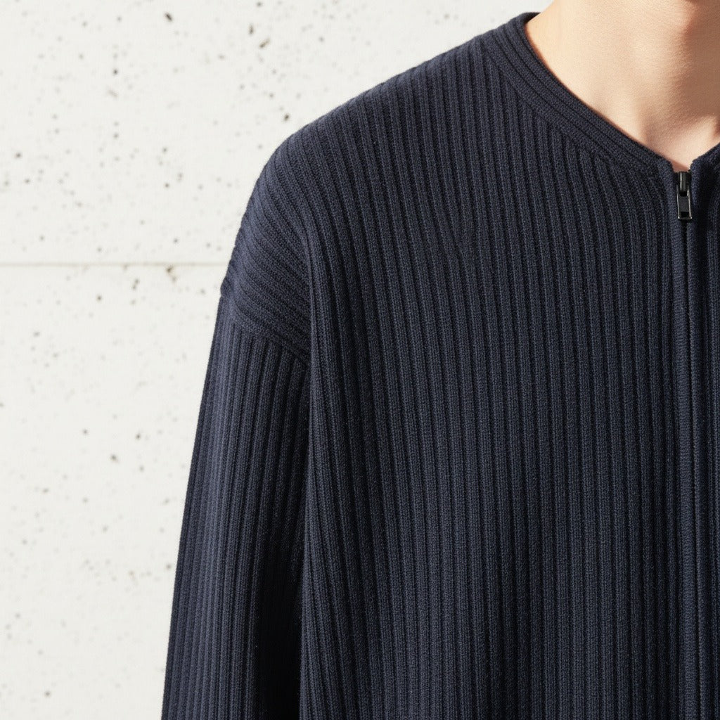 The Hartley Zip Cardigan