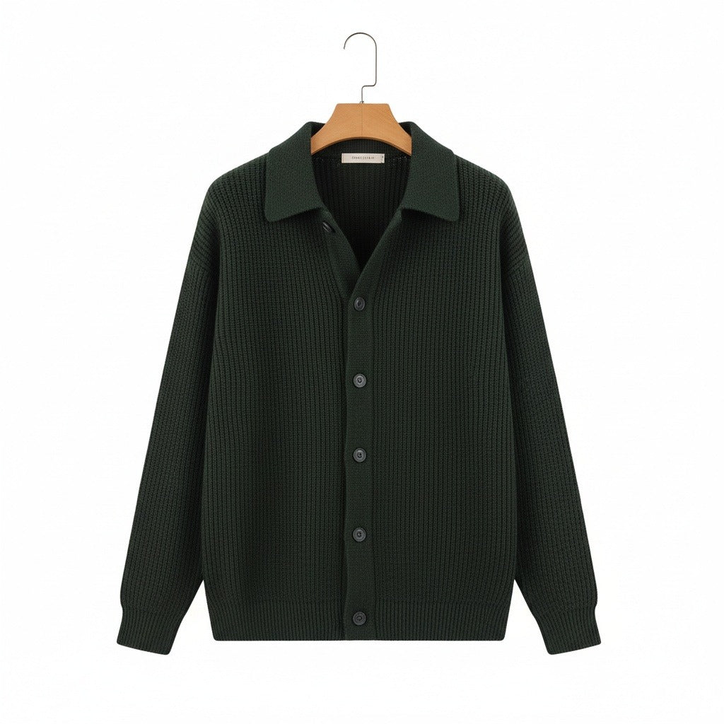 The Kendal Polo Collar Cardigan