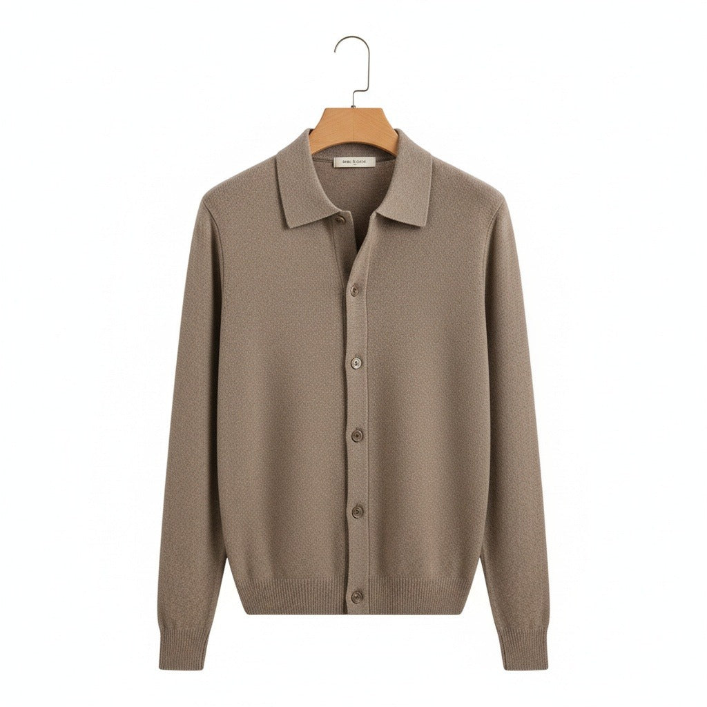 The Kendal Polo Collar Cardigan